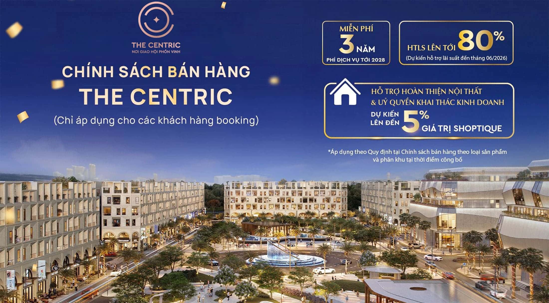 Dự án The Centric Hải Phòng mang đến cho quý khách hàng nhiều chương trình ưu đã hấp dẫn. Dự án The Centric Hải Phòng mang đến cho quý khách hàng nhiều chương trình ưu đã hấp dẫn.