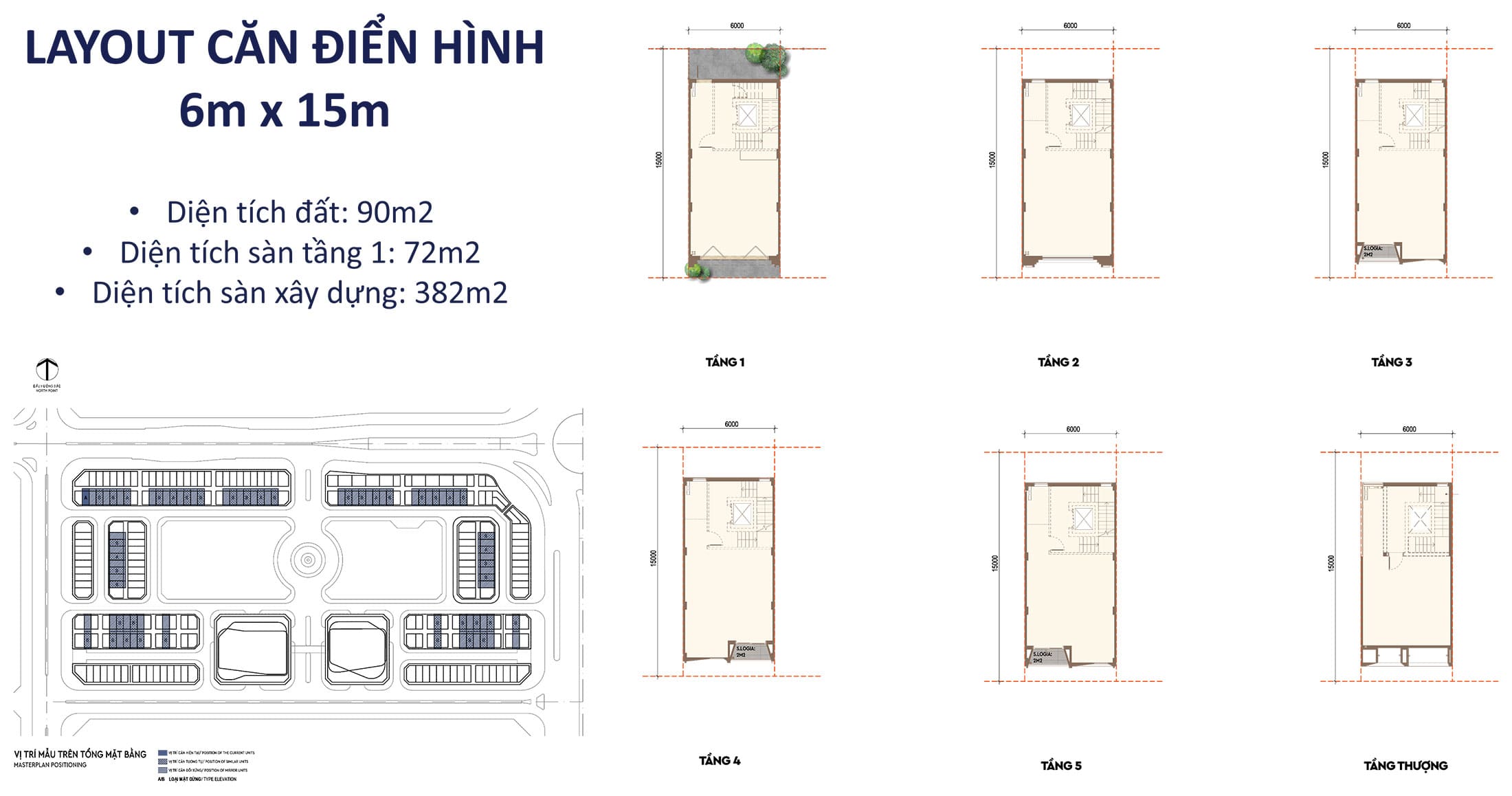 Layout thiết kế điển hình căn Shoptique diện tích 6m x 15m tại The Centric Hải Phòng. Layout thiết kế điển hình căn Shoptique diện tích 6m x 15m tại The Centric Hải Phòng.