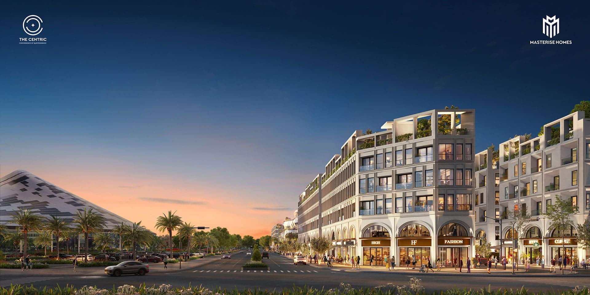 The Centric tọa lạc tại vị trí trung tâm, bao gồm các dãy shophouse sầm uất, là nơi tập trung các hoạt động kinh doanh, mua sắm, giải trí sôi động. The Centric tọa lạc tại vị trí trung tâm, bao gồm các dãy shophouse sầm uất, là nơi tập trung các hoạt động kinh doanh, mua sắm, giải trí sôi động.
