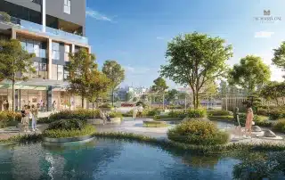 Không gian sống cao cấp và hiện đại tại The Matrix One Premium, đem lại trải nghiệm thư thái và sang trọng.