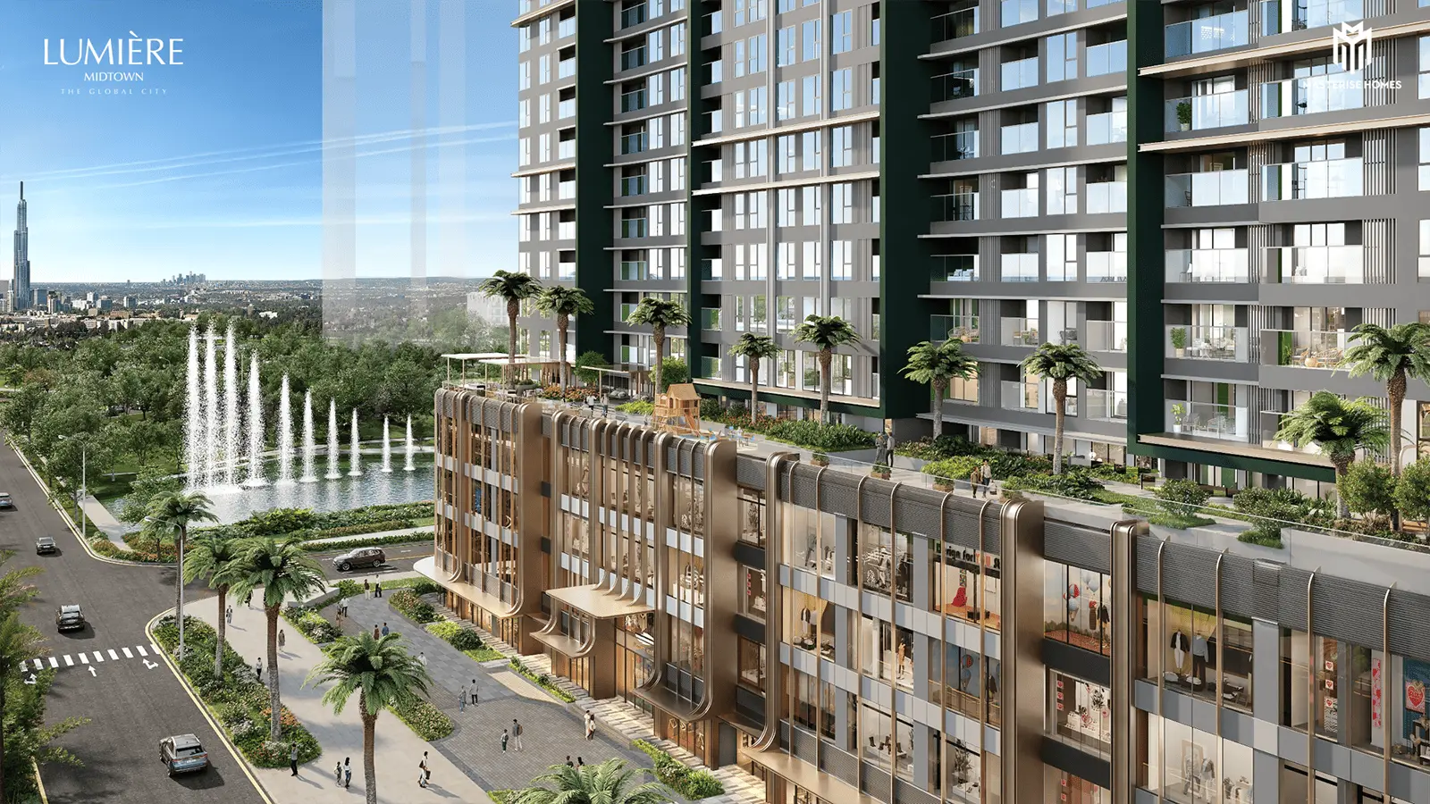 LUMIÈRE Midtown – Biểu tượng kiến trúc hiện đại từ New York, tạo nên không gian sống đẳng cấp tại The Global City.