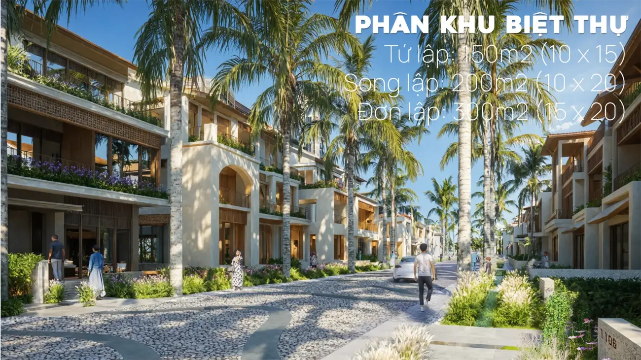 Phân khu biệt thự sang trọng tại Charmora City – không gian sống đẳng cấp dành cho giới thượng lưu.